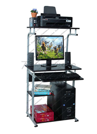 Meja serbaguna Lunar H 905 dengan kapasitas untuk komputer dan printer – KANTORKU.CO.ID