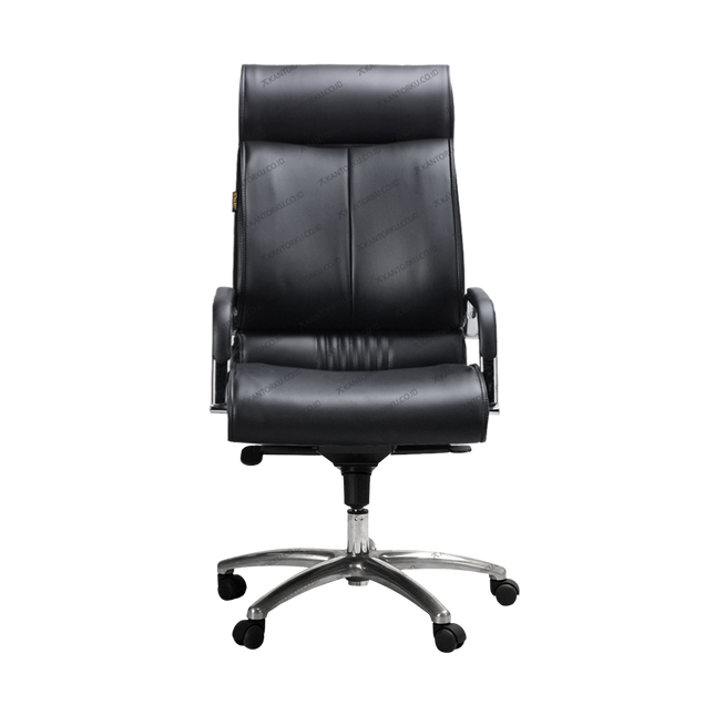 Kursi kantor Subaru Hugo LCA Leather ergonomis dengan gaslift dan tilting control.