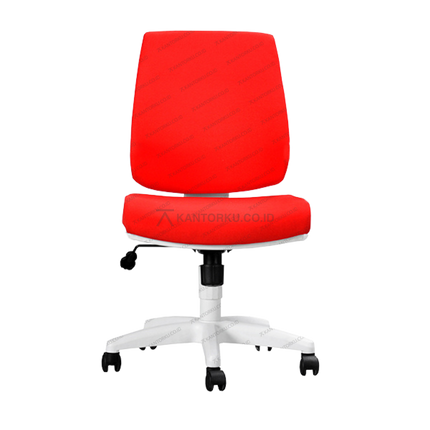 Kursi kerja Savello Impressa Pro L putih elegan dengan desain modern dan fitur ergonomis Kantorku