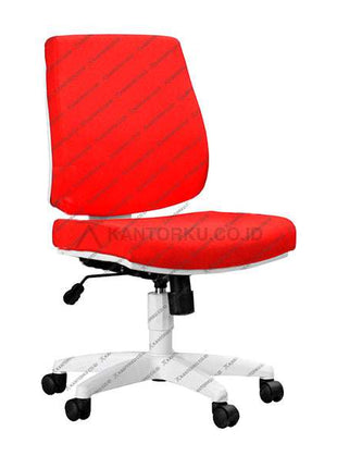 Kursi kantor Savello Impressa Pro L desain kekinian dengan frame putih dan gaslift halus Kantorku.co.id