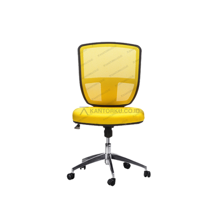 Kursi kantor Savello Inspira GA ergonomis dengan aluminium footbase dan desain minimalis Kantorku