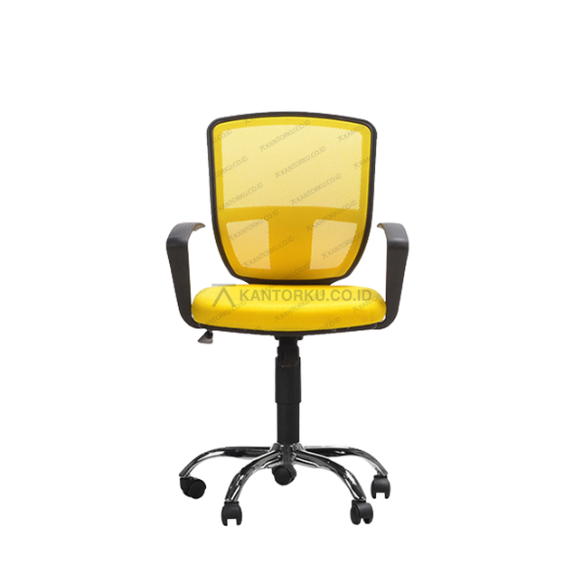 Kursi staf Savello Inspira GT1P modern dengan kombinasi fitur gaslift dan tilting control Kantorku.co.id