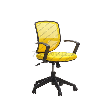 Kursi kerja Savello staf modern dengan gaslift dan armrest ergonomis Kantorku.co.id