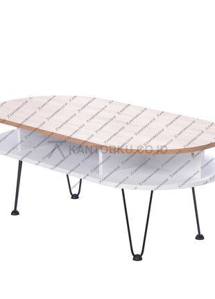 Iris Moana meja kerja modern dari particle board elegan – kantorku.co.id