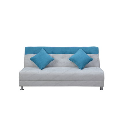 Sofabed Ivanka Oliv multifungsi modern two tone elegan Tersedia di Kantorku