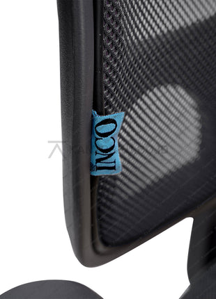 Kursi Kantor Inco Javico I ergonomis dengan sandaran lengan, tilt control, dan kaki nylon – KANTORKUDOTCODOTID