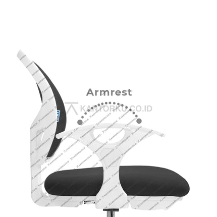 Kursi kerja Javico I W-FW stylish dengan dudukan empuk dan sandaran ergonomis – KANTORKU