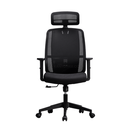 Kursi kantor Subaru Kanon LT ergonomis dengan sandaran kepala nyaman Tersedia di Kantorku