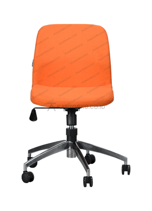 Kursi kantor Savello Kato GA elegan dengan gaslift adjustable dan kaki aluminium mewah Kantorku