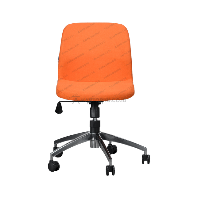 Kursi kantor Savello Kato GA elegan dengan gaslift adjustable dan kaki aluminium mewah Kantorku