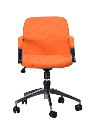 Kursi kantor Savello Kato GT0A ergonomis dengan sandaran lengan dan kaki aluminium mewah Kantorku