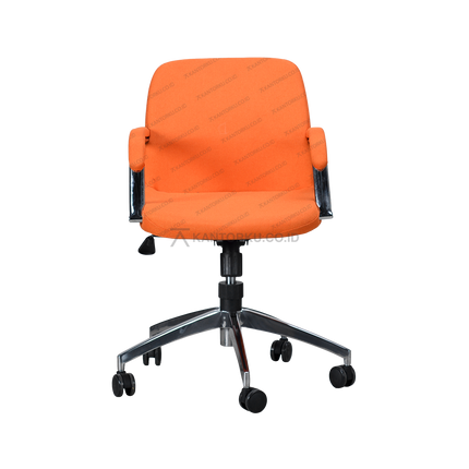 Kursi kantor Savello Kato GT0A ergonomis dengan sandaran lengan dan kaki aluminium mewah Kantorku