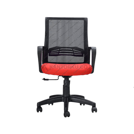 Kursi STAFF sandaran jaring dengan desain Minimalis Minimalis - Kursi Kantor Ergonomis - Kursi Kerja desain Minimalis - Kursi Karyawan - subaru KATO - KANTORKU