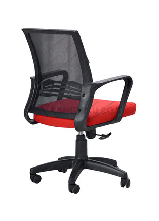 Kursi STAFF sandaran jaring dengan desain Minimalis Minimalis - Kursi Kantor Ergonomis - Kursi Kerja desain Minimalis - Kursi Karyawan - subaru KATO - KANTORKU