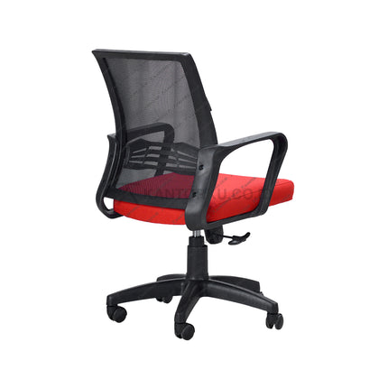 Kursi STAFF sandaran jaring dengan desain Minimalis Minimalis - Kursi Kantor Ergonomis - Kursi Kerja desain Minimalis - Kursi Karyawan - subaru KATO - KANTORKU
