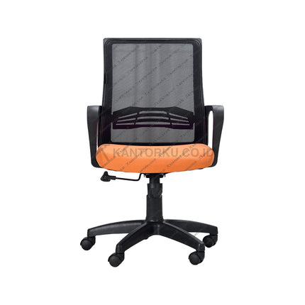 Kursi STAFF sandaran jaring dengan desain Minimalis Minimalis - Kursi Kantor Ergonomis - Kursi Kerja desain Minimalis - Kursi Karyawan - subaru KATO - KANTORKU