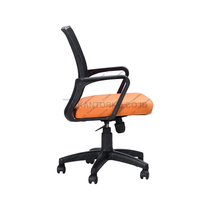 Kursi STAFF sandaran jaring dengan desain Minimalis Minimalis - Kursi Kantor Ergonomis - Kursi Kerja desain Minimalis - Kursi Karyawan - subaru KATO - KANTORKU