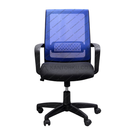 Kursi STAFF sandaran jaring dengan desain Minimalis Minimalis - Kursi Kantor Ergonomis - Kursi Kerja desain Minimalis - Kursi Karyawan - subaru KATO - KANTORKU