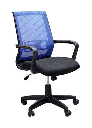 Kursi STAFF sandaran jaring dengan desain Minimalis Minimalis - Kursi Kantor Ergonomis - Kursi Kerja desain Minimalis - Kursi Karyawan - subaru KATO - KANTORKU