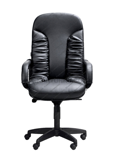 Kursi direktur Savello Kingdom HC mewah dengan mekanisme HDT heavy duty dan desain ergonomis Kantorku
