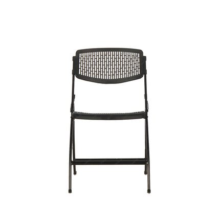 Kursi lipat Ergotec KL1B ringan dan kuat dengan bahan plastik dan frame powder coated Kantorku