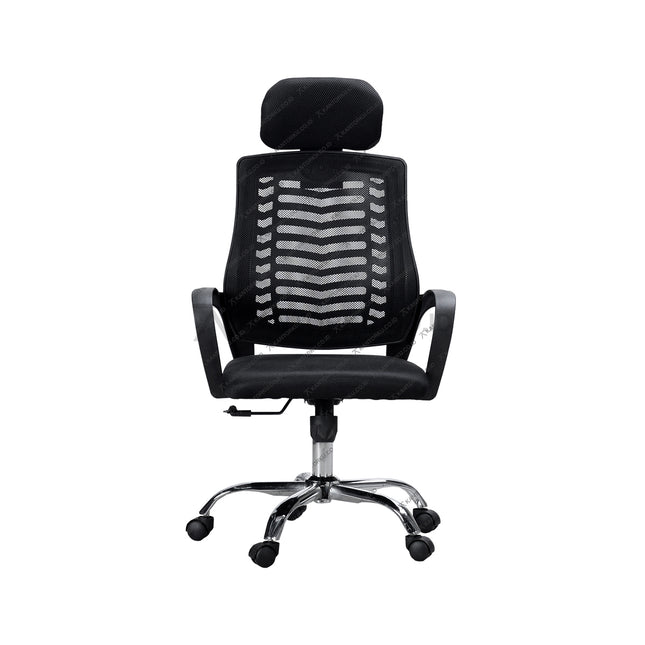 Kursi Kantor Lunar KM700 dengan sandaran kepala nyaman dan desain elegan – KANTORKU