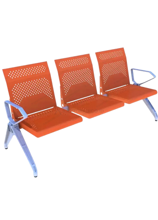 kursi tunggu 3 seat Chitose KOGU KT03 desain modern publik