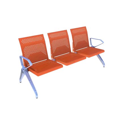 kursi tunggu 3 seat Chitose KOGU KT03 desain modern publik
