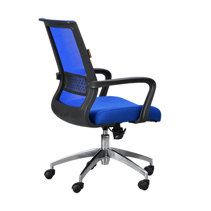 Kursi staff Subaru Koji A dengan sandaran lengan ergonomis nyaman Tersedia di Kantorku.co.id
