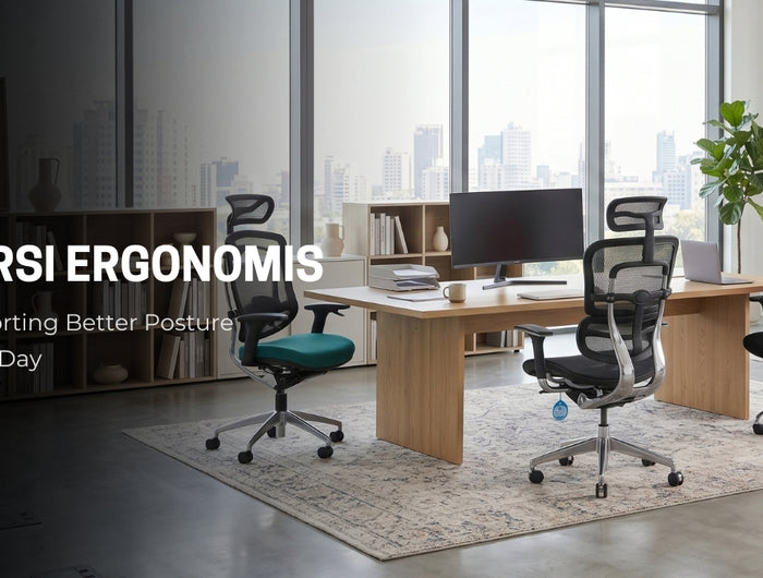 KOLEKSI KURSI ERGONOMIS KANTORKU JAKARTA