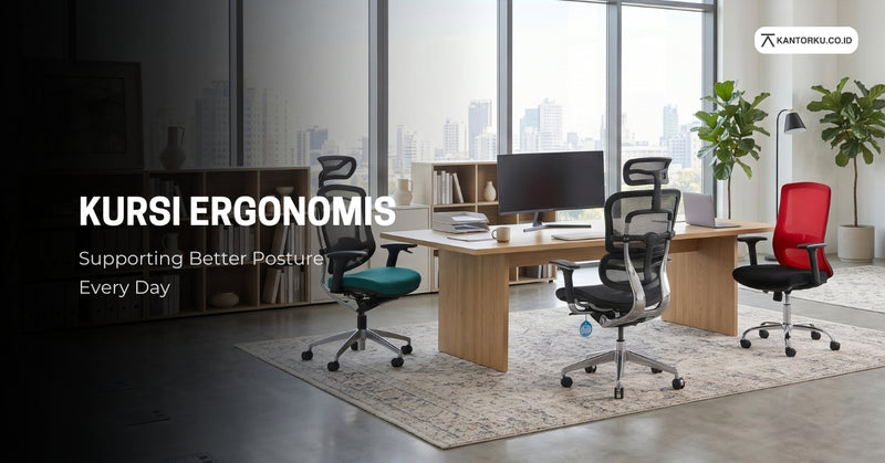 KOLEKSI KURSI ERGONOMIS KANTORKU JAKARTA