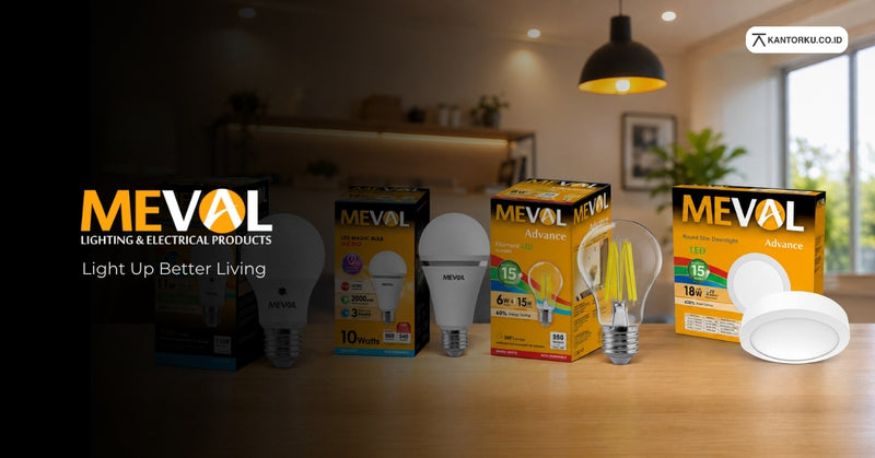 KOLEKSI MEVAL PENCAHAYAAN , SMART HOME DAN ELEKTRIKAL DI KANTORKU JAKARTA