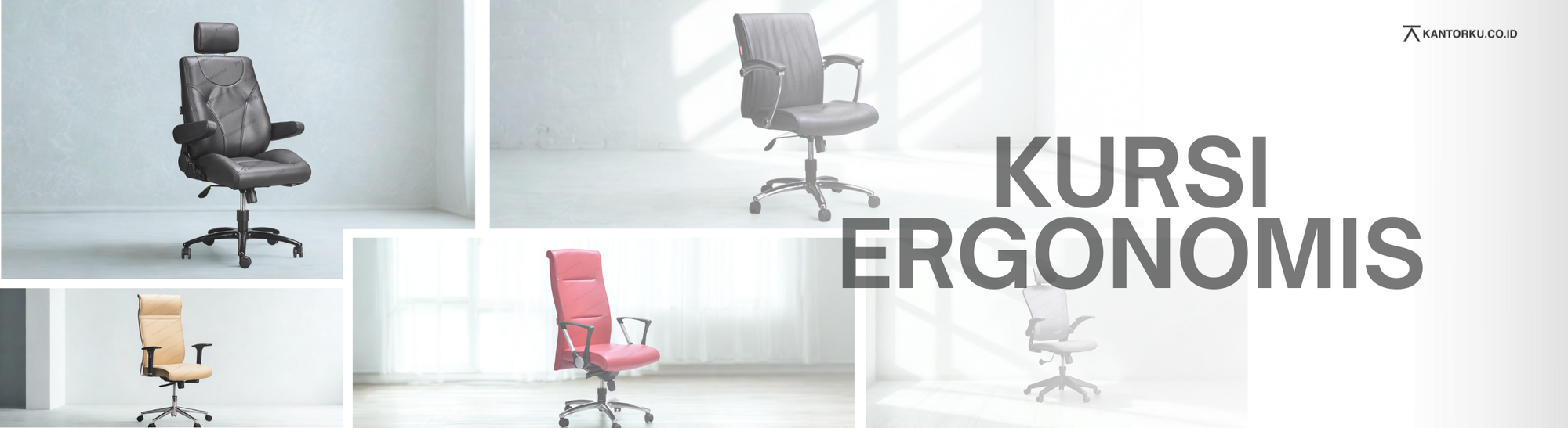 KURSI ERGONOMIS KANTORKU