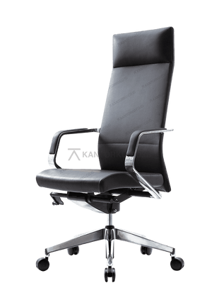 Kursi kantor Kyle FIRM dilengkapi mekanisme synchronized tilting. Tersedia di Kantorku.co.id