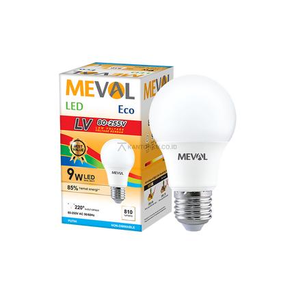 Lampu LED Bulb MEVAL LV 9W 810 Lumens