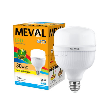 Lampu LED MEVAL Kapsul Eco 30W untuk Kantor
