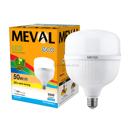 Lampu LED MEVAL Kapsul Eco 50W untuk Rumah