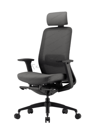 Kursi kerja FIRM dilengkapi mekanisme synchronized tilting modern. Tersedia di Kantorku.co.id.
