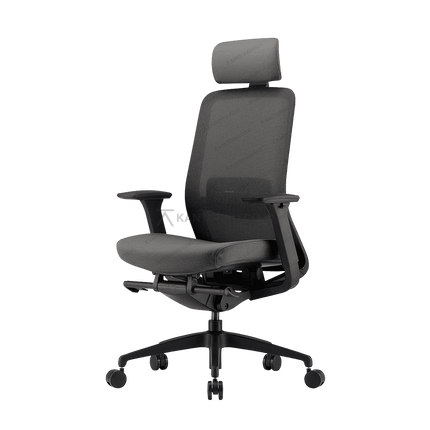 Kursi kerja FIRM dilengkapi mekanisme synchronized tilting modern. Tersedia di Kantorku.co.id.