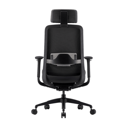 Ergonomic office chair FIRM dengan sandaran fleksibel dan adjustable seat. Tersedia di Kantorku.