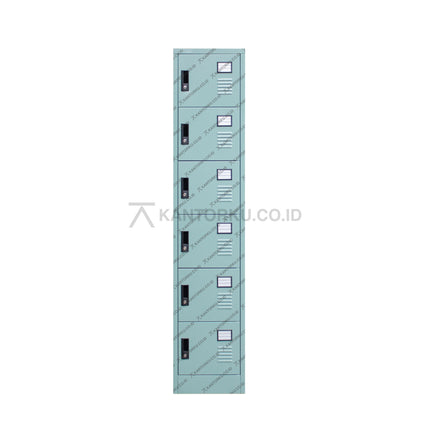 Alba Metal LC 506 locker besi dengan kunci individual – Kantorku