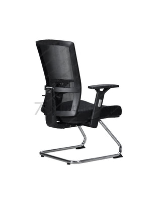 Kursi kerja Savello Legacy VT1A ergonomis dengan rangka chrome metal kuat dan tampilan elegan Kantorku.co.id