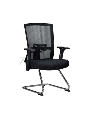 Kursi rapat Savello Legacy VT1A modern berbahan chrome metal kokoh dan tampilan profesional Kantorku.co.id