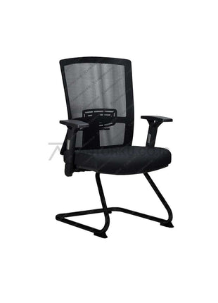 Kursi hadap Savello Legacy VT1 elegan dengan kaki powder coating dan desain ergonomis Kantorku
