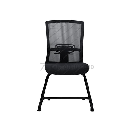 Kursi hadap Savello Legacy V elegan dengan kaki cantilever powder coating dan desain ergonomis Kantorku