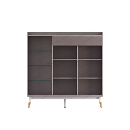 Kabinet CB Volare 120-02 kombinasi warna Colt Beige dan Pastel Grey elegan – Tersedia di Kantorku.co.id