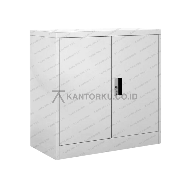 Lemari arsip besi Chitose SW 915 dua pintu swing dengan rak – Kantorku