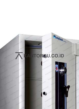 brankas khusus dokumen penting dengan sistem penguncian ganda — kantorku.co.id