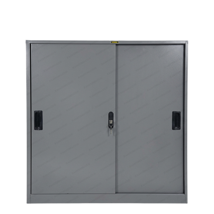 Lemari Arsip Elite EL431 Lemari Besi Pintu Geser untuk Kantor Modern
