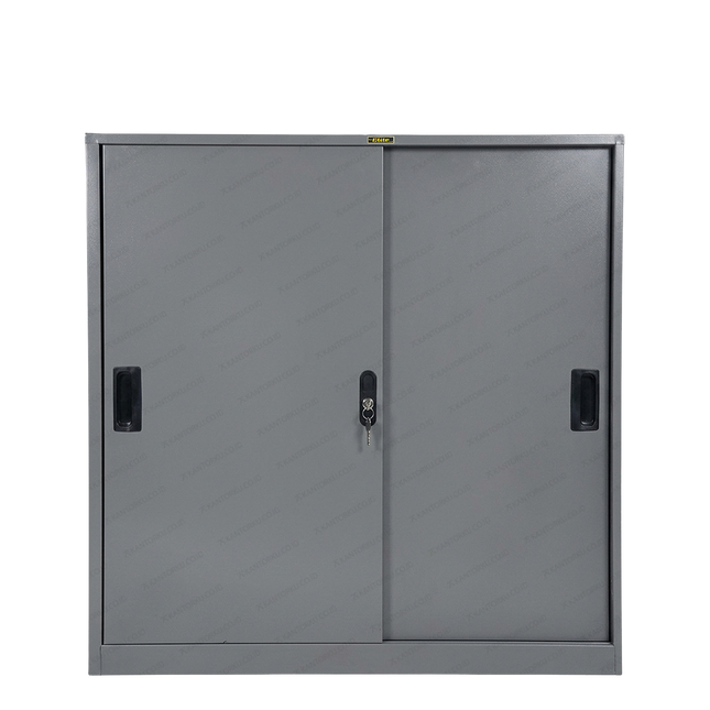 Lemari Arsip Elite EL431 Lemari Besi Pintu Geser untuk Kantor Modern
